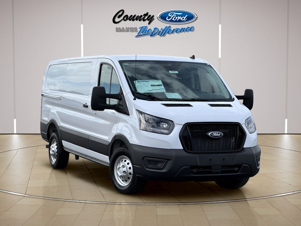 Oxford White 2025 Ford Transit Cargo Van All-Wheel Drive 