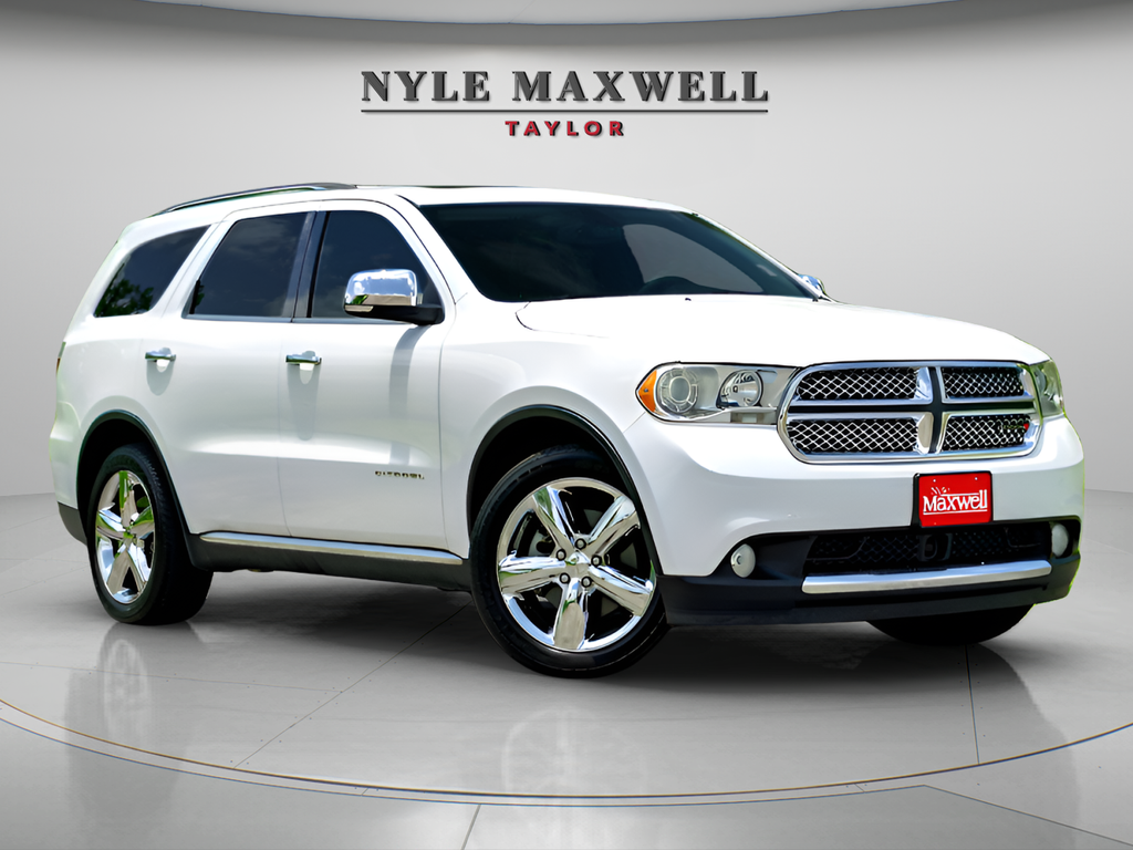 Bright White Clearcoat 2013 Dodge Durango SUV / Crossover All-Wheel Drive 6-Speed Automatic
