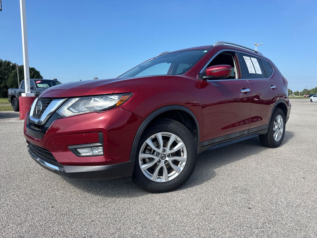 Red (Scarlet) 2018 Nissan Rogue SUV / Crossover All-Wheel Drive Continuously Variable Transmission