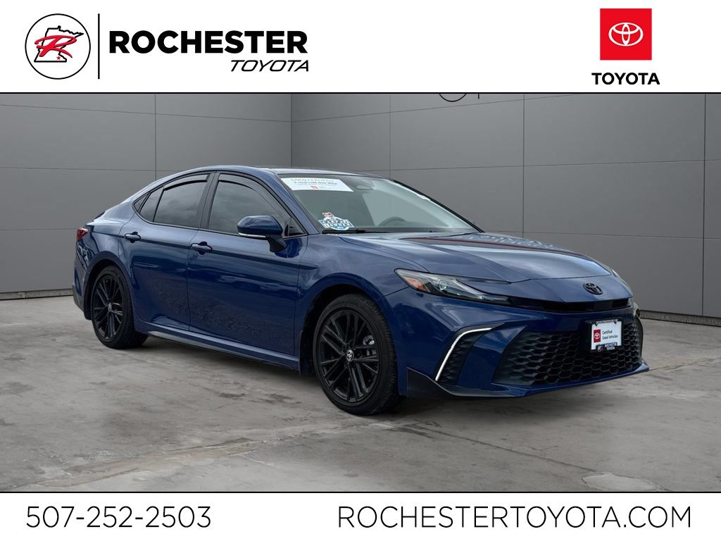 Reservoir Blue 2025 Toyota Camry Sedan Front-Wheel Drive Continuously Variable Transmission