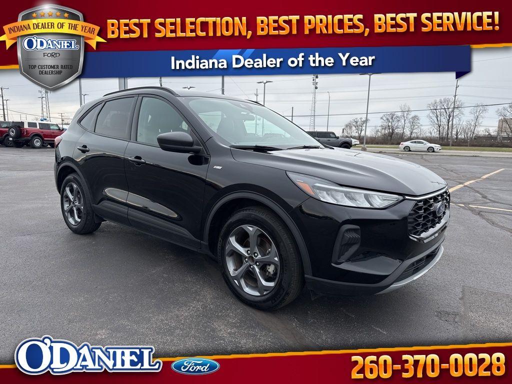 Black Metallic 2025 Ford Escape ST-Line FWD SUV / Crossover Front-Wheel Drive 8-Speed Automatic