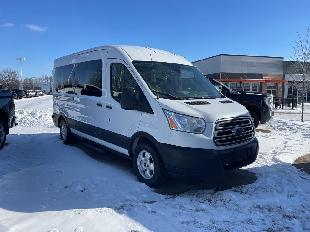 2019 Ford Transit Passenger 350 XLT Medium Roof LWB RWD with Sliding Passenger-Side Door