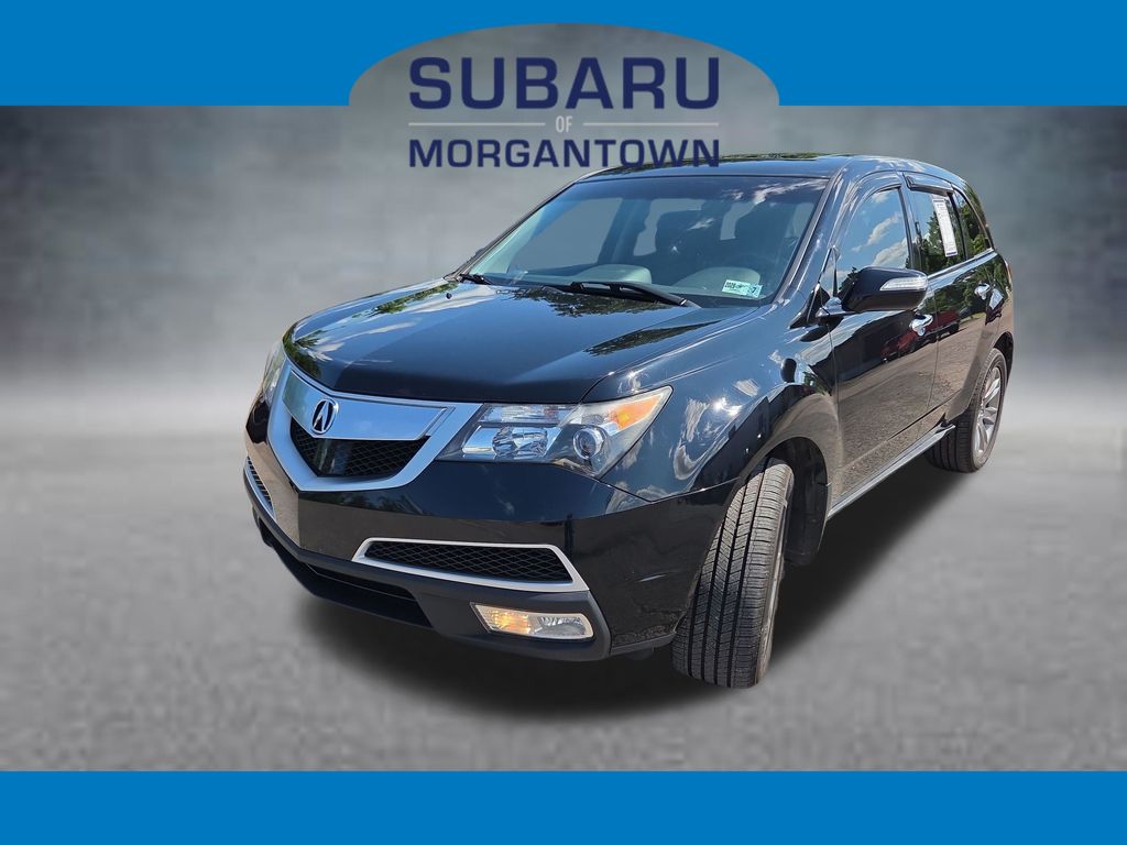 Crystal Black Pearl 2012 Acura MDX SUV / Crossover All-Wheel Drive 6-Speed Automatic