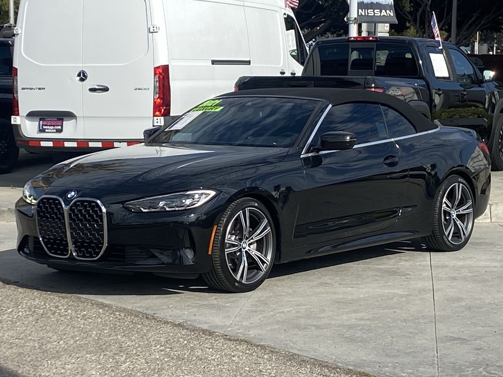  2021 BMW 4 Series 430i Convertible RWD   