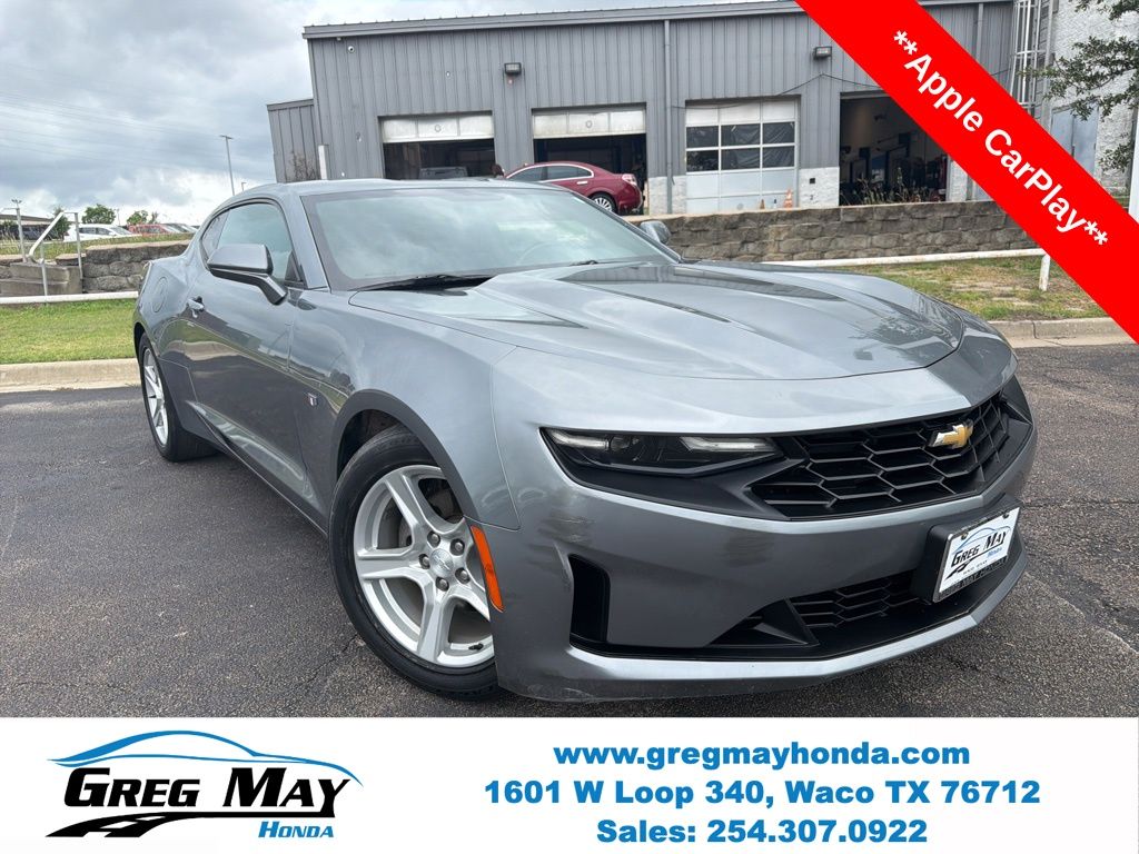 Steel Gray Metallic 2019 Chevrolet Camaro 1LT Coupe RWD Coupe Rear-Wheel Drive 8-Speed Automatic