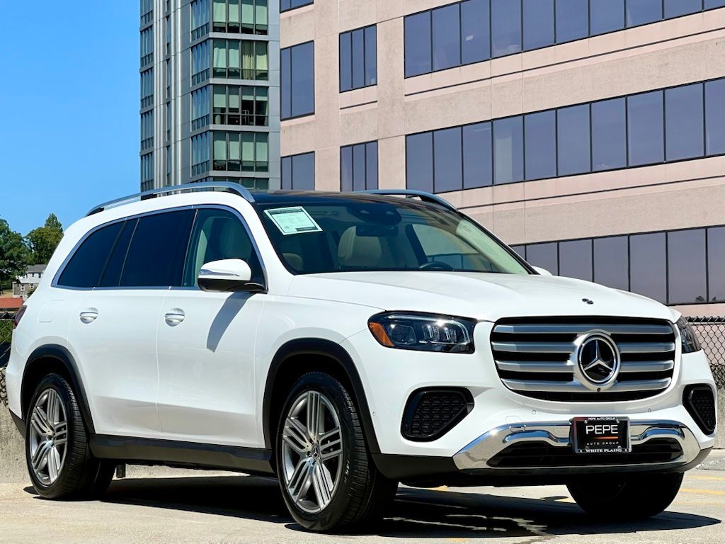 Polar White 2024 Mercedes-Benz GLS SUV / Crossover All-Wheel Drive 9-Speed Automatic