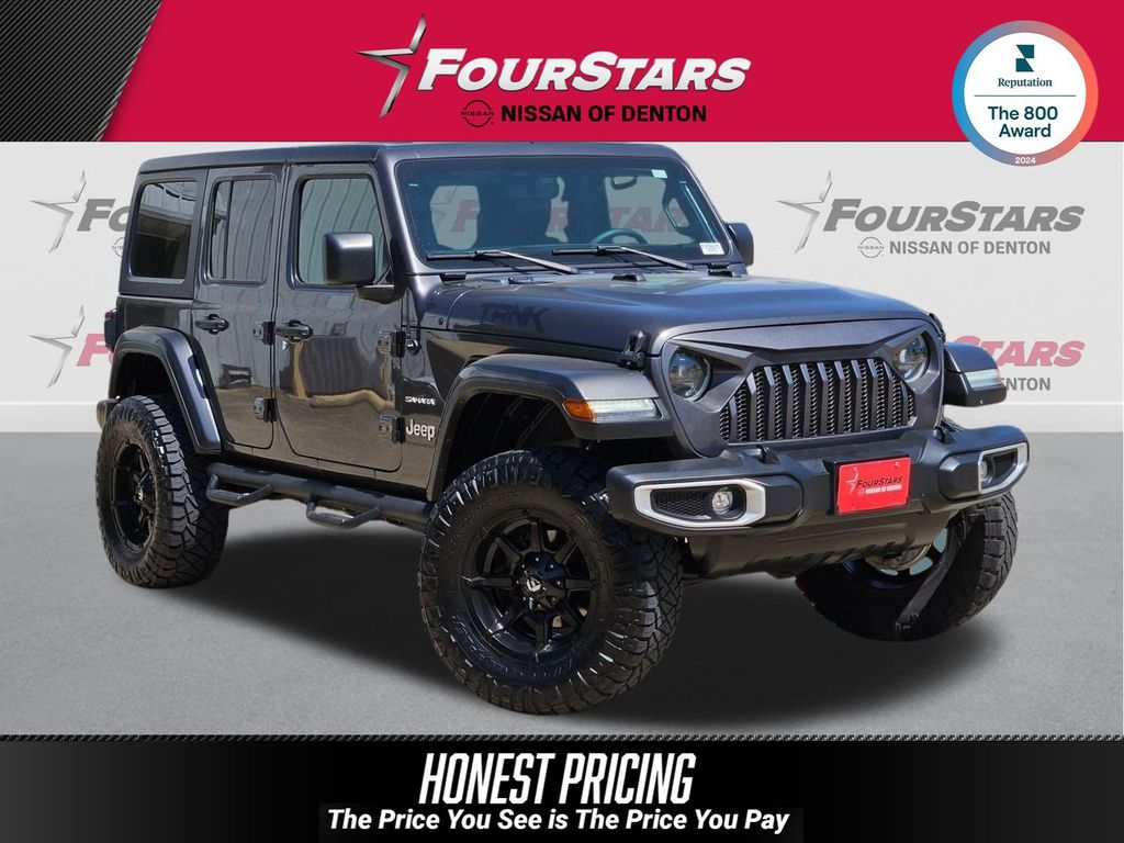 Gray (Granite Crystal Metallic Clearcoat) 2023 Jeep Wrangler SUV / Crossover Four-Wheel Drive 8-Speed Automatic