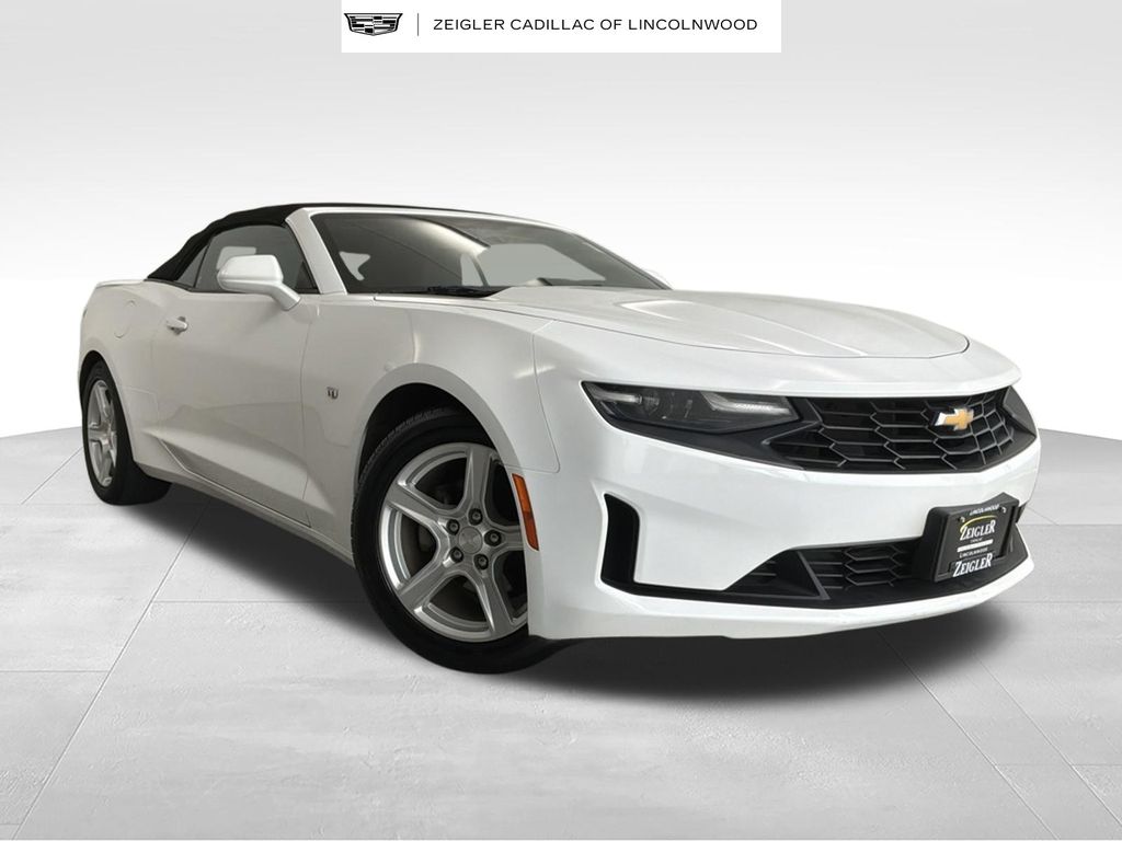 Summit White 2020 Chevrolet Camaro 1LT Convertible RWD Convertible Rear-Wheel Drive 8-Speed Automatic