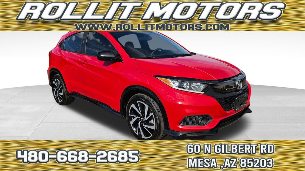 Milano Red 2020 Honda HR-V SUV / Crossover All-Wheel Drive Continuously Variable Transmission