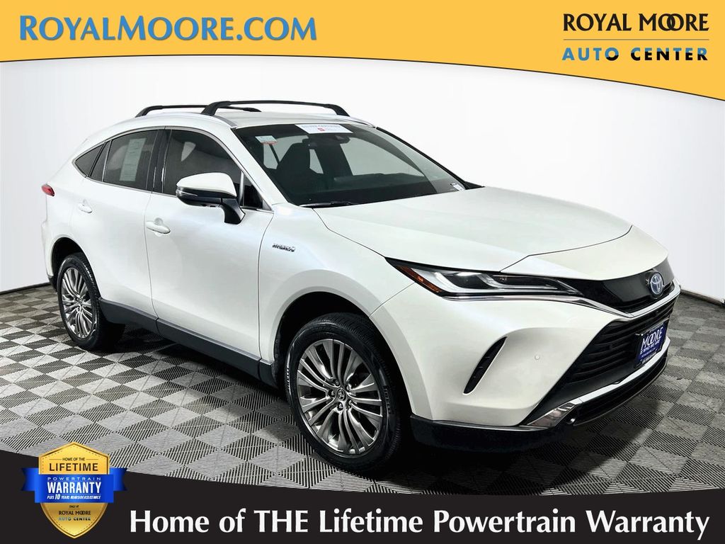 White (Blizzard Pearl) 2021 Toyota Venza SUV / Crossover All-Wheel Drive Continuously Variable Transmission