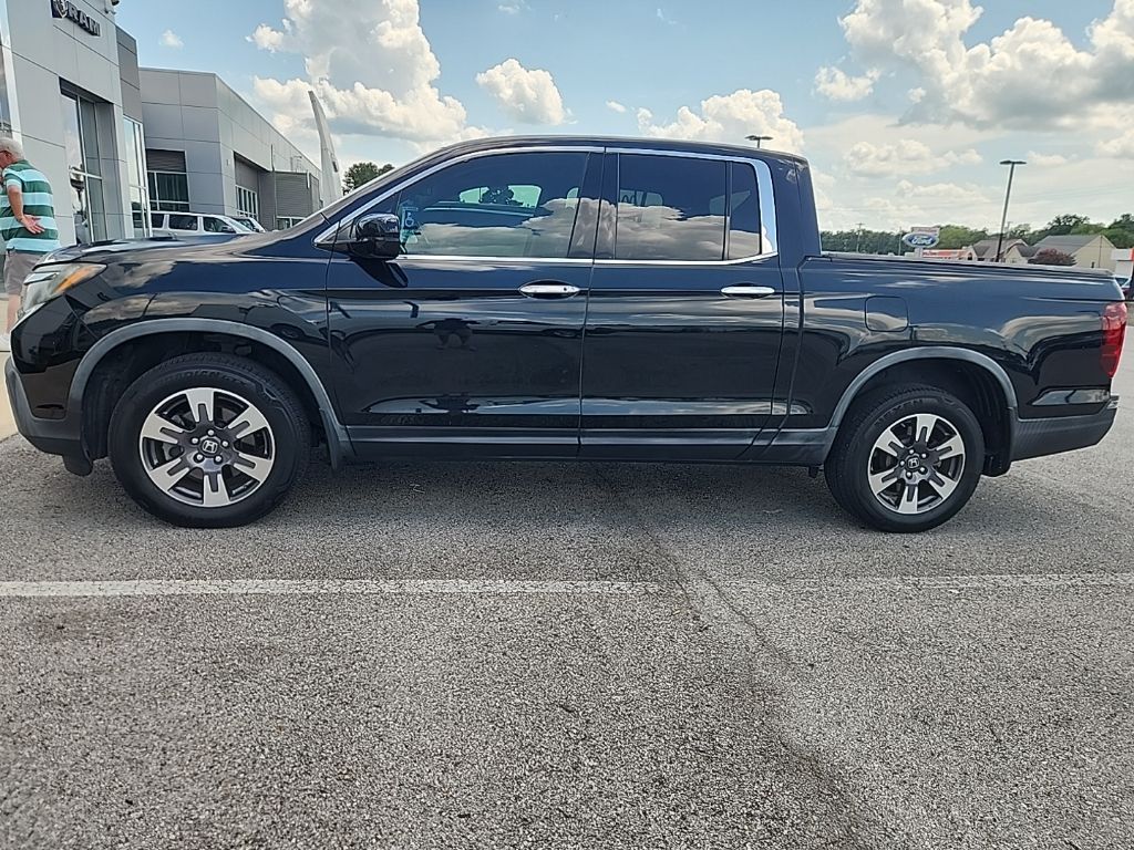 Black 2019 Honda Ridgeline Pickup Truck All-Wheel Drive 6-Speed Automatic