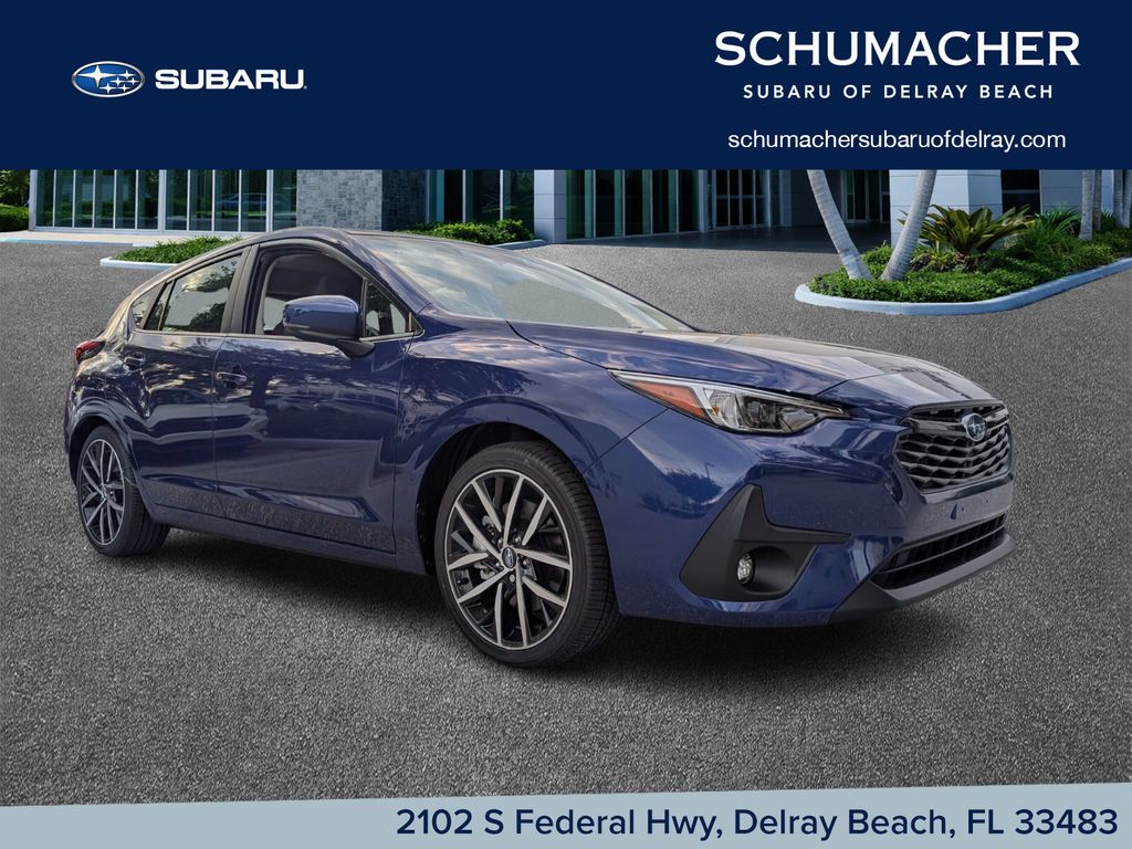 Sapphire Blue Pearl 2026 Subaru Impreza Sport AWD Wagon All-Wheel Drive Continuously Variable Transmission