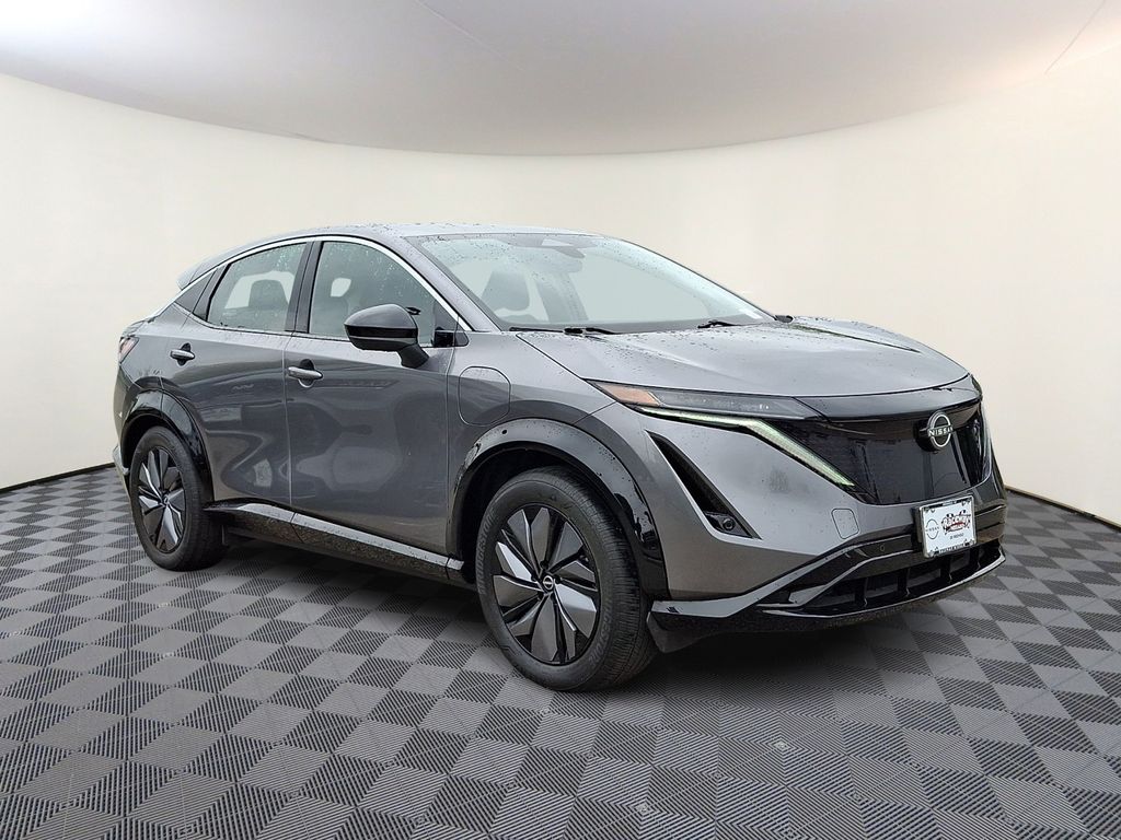 Gray (Gun Metallic) 2023 Nissan Ariya SUV / Crossover Front-Wheel Drive Continuously Variable Transmission