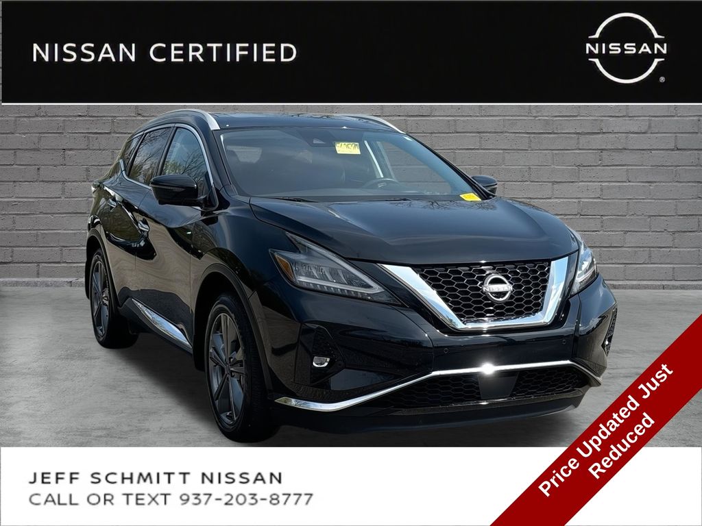 Super Black 2024 Nissan Murano SUV / Crossover Front-Wheel Drive Continuously Variable Transmission