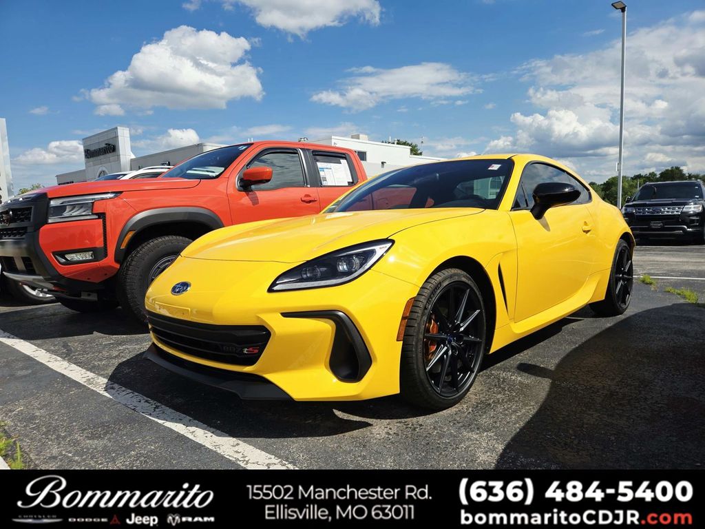 Yellow 2026 Subaru BRZ Series.Yellow RWD Coupe Rear-Wheel Drive 6-Speed Manual