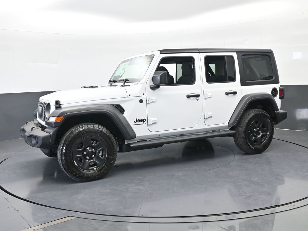 New 2026 Bright White Clearcoat Jeep Sport image 2