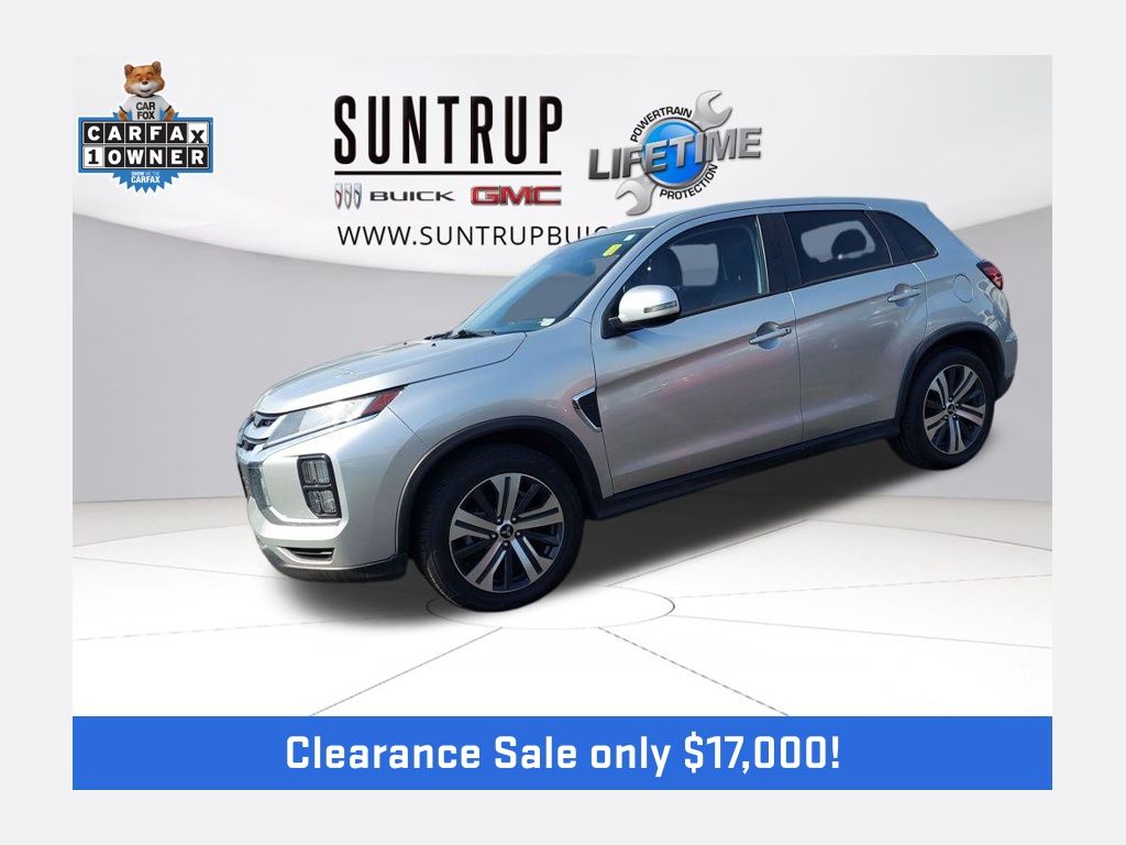 Alloy Silver Metallic 2024 Mitsubishi Outlander Sport SE AWC SUV / Crossover All-Wheel Drive Continuously Variable Transmission