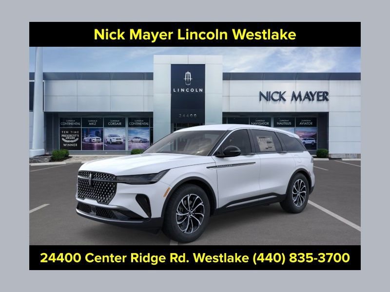 White Platinum Clearcoat Metallic 2026 Lincoln Nautilus SUV / Crossover All-Wheel Drive 8-Speed Automatic