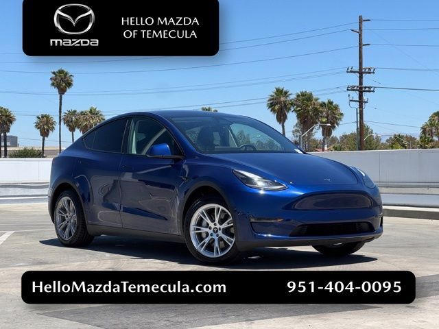 Deep Blue Metallic 2023 Tesla Model Y SUV / Crossover Rear-Wheel Drive 1-Speed Automatic