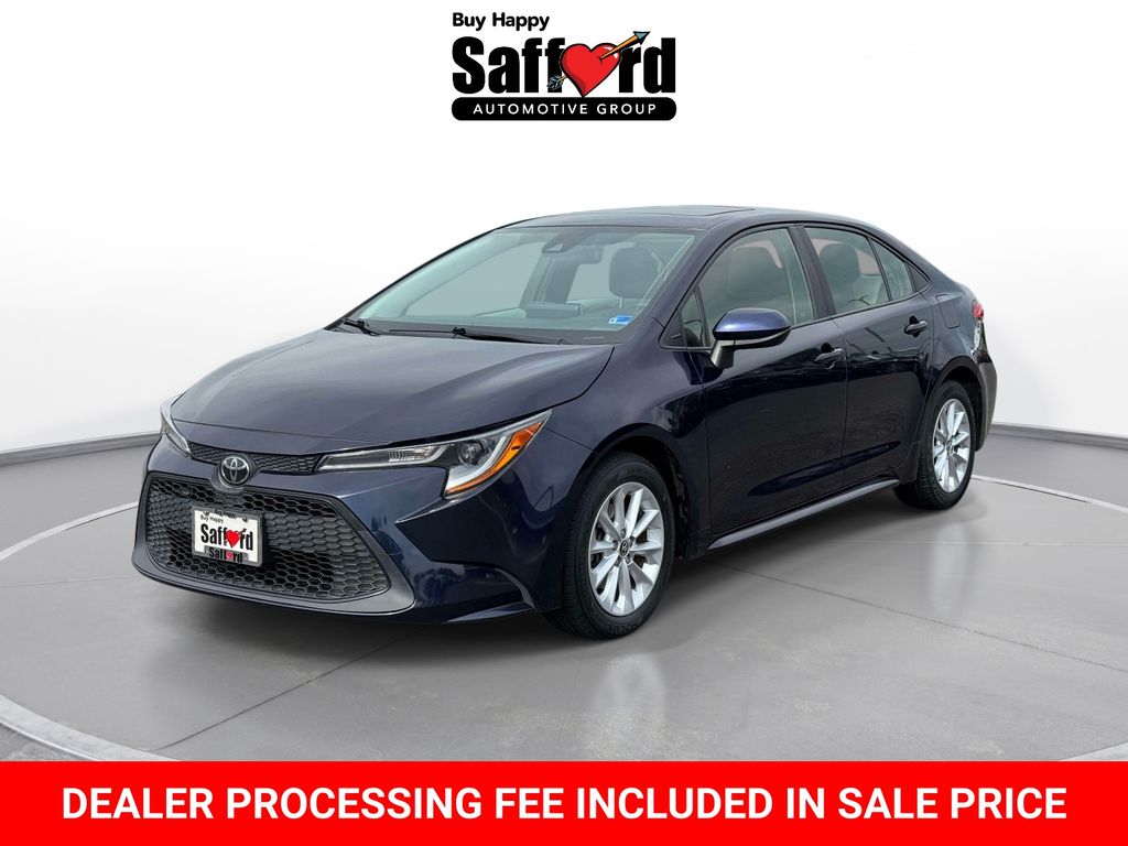 Blueprint 2020 Toyota Corolla LE FWD Sedan Front-Wheel Drive Continuously Variable Transmission