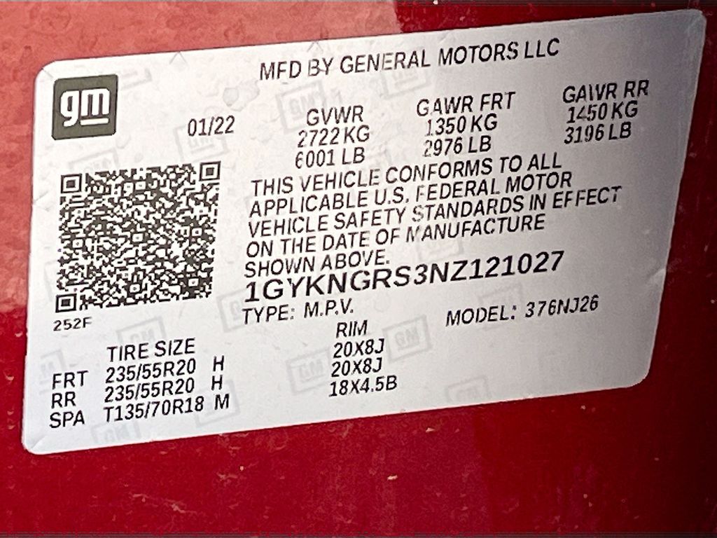 Used 2022 Red Cadillac Sport image 34