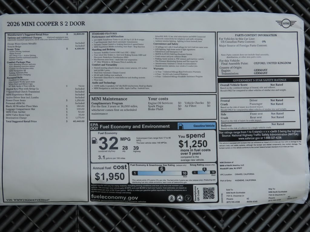 Thumbnail: 2026 MINI Cooper - 9