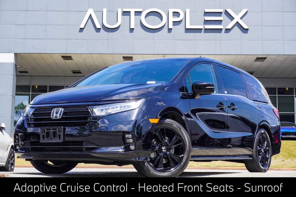 Black 2023 Honda Odyssey Minivan Front-Wheel Drive Automatic
