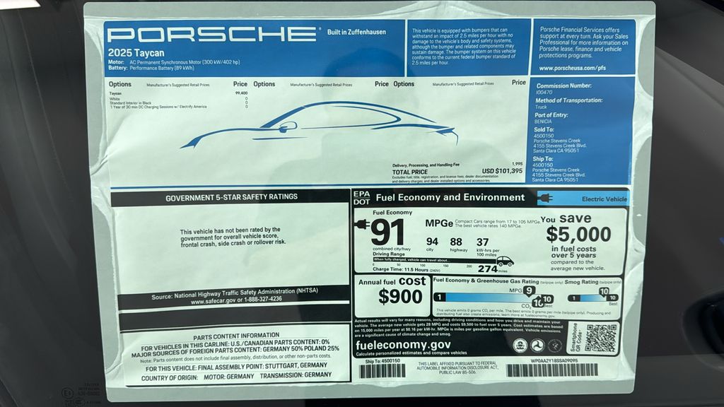 Thumbnail: 2025 Porsche Taycan - 15