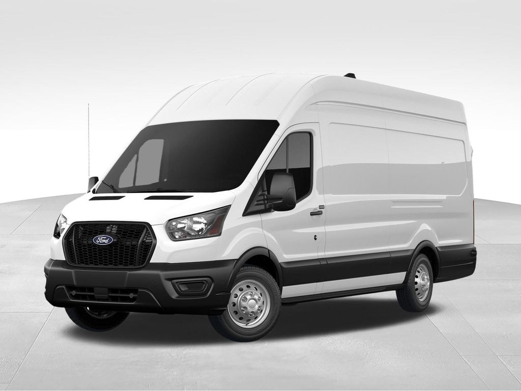 Oxford White 2026 Ford Transit Cargo Van All-Wheel Drive 