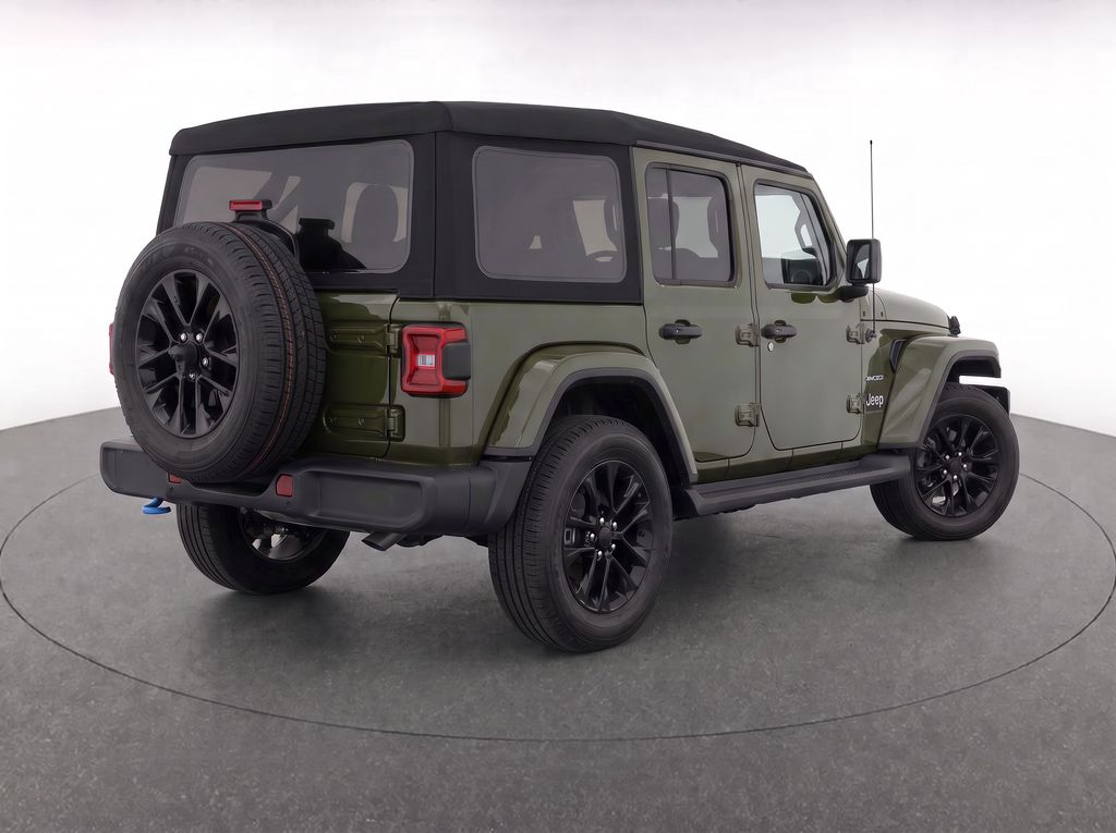 2023 Jeep Wrangler Sahara 4xe Green at South Hills CDJR