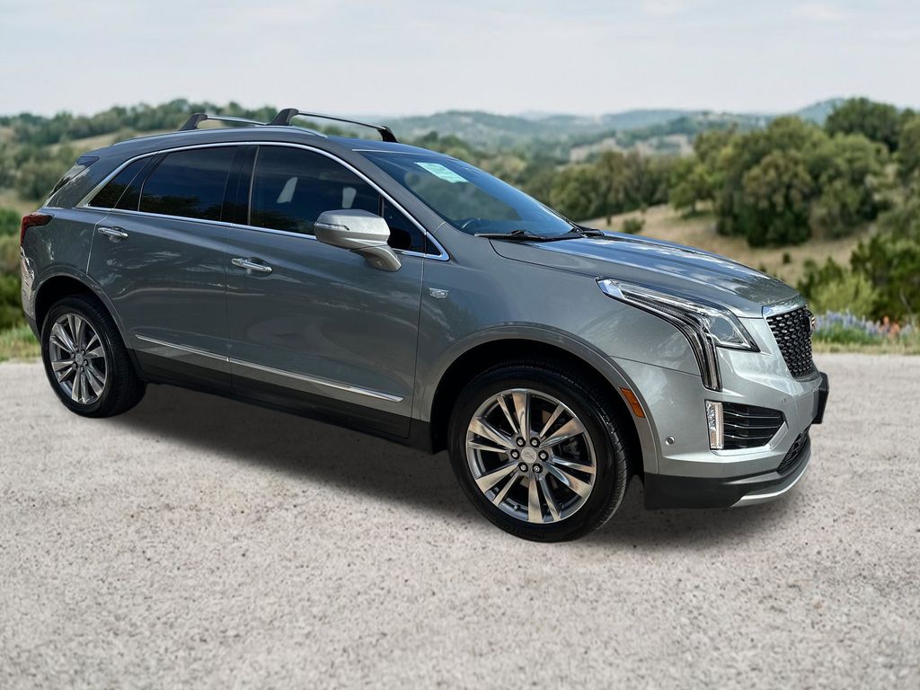 Silver Metallic 2023 Cadillac XT5 Premium Luxury FWD SUV / Crossover Front-Wheel Drive 9-Speed Automatic