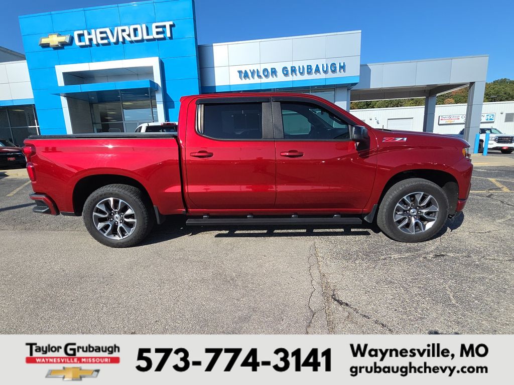 Cherry Red Tintcoat 2021 Chevrolet Silverado 1500 Pickup Truck Four-Wheel Drive 8-Speed Automatic