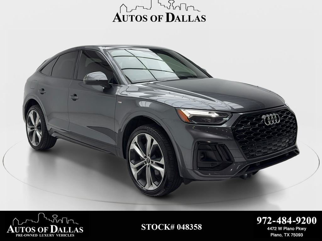 Daytona Gray Pearl 2023 Audi Q5 Sportback Sedan All-Wheel Drive 7-Speed Automatic