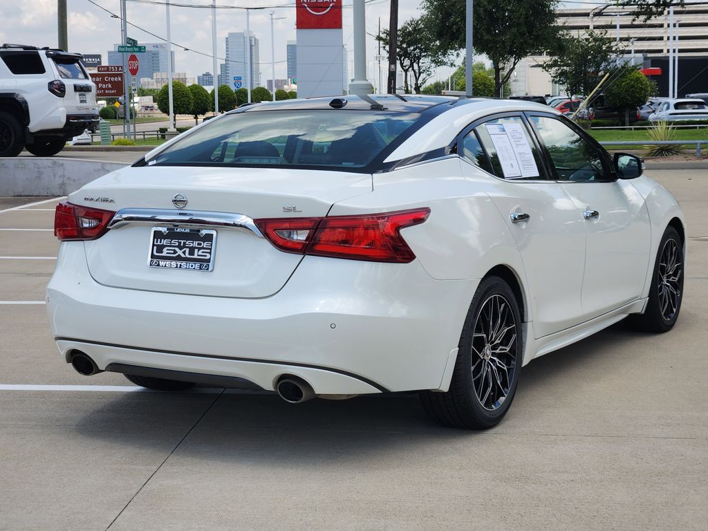 2017 Nissan Maxima 3.5 SL White at DeMontrond Automotive Group