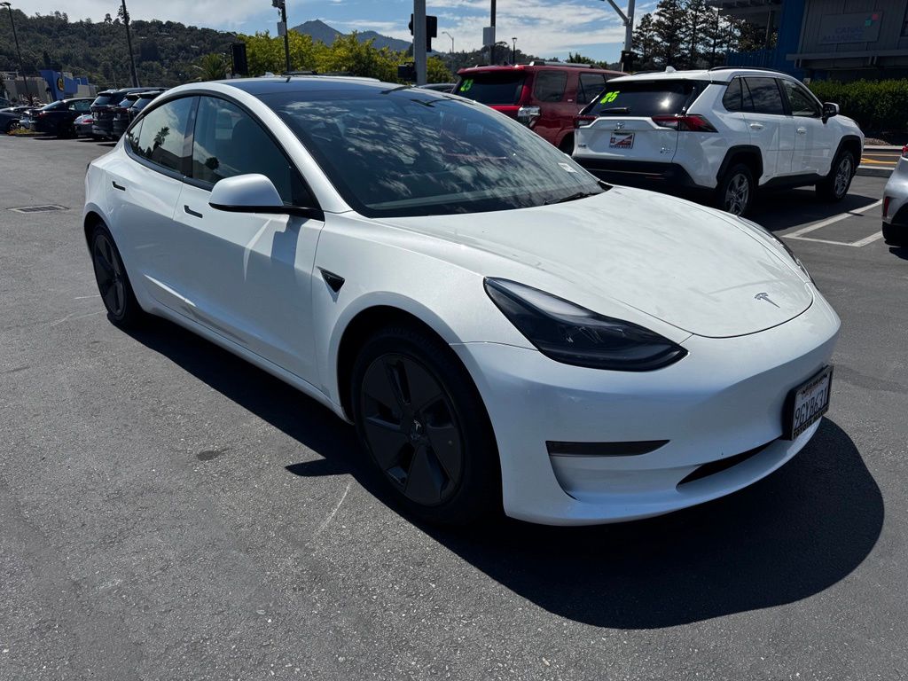 Used 2023 Tesla Model 3 Base with VIN 5YJ3E1EA4PF598403 for sale in San Rafael, CA