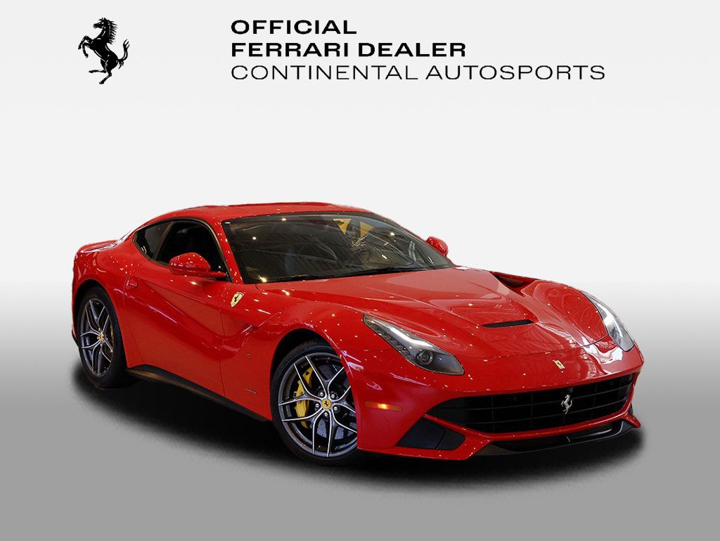 Rosso Corsa 2014 Ferrari F12 Berlinetta Coupe Rear-Wheel Drive 7-Speed Dual Clutch