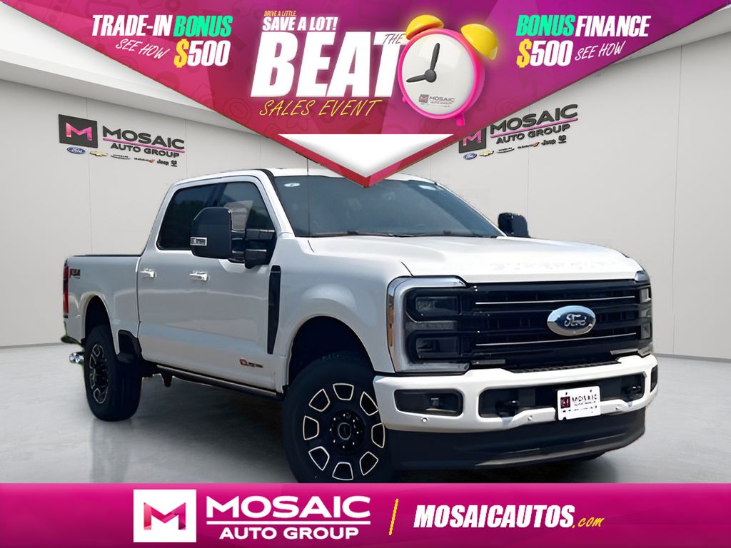 New 2025 Ford F-350SD Platinum Trucks