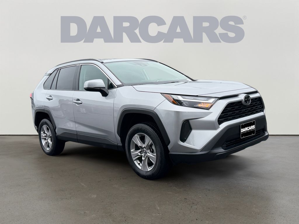Silver Sky Metallic 2025 Toyota RAV4 SUV / Crossover All-Wheel Drive 8-Speed Automatic