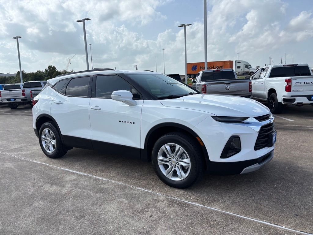 2022 Chevrolet Blazer LT White at DeMontrond Auto Country