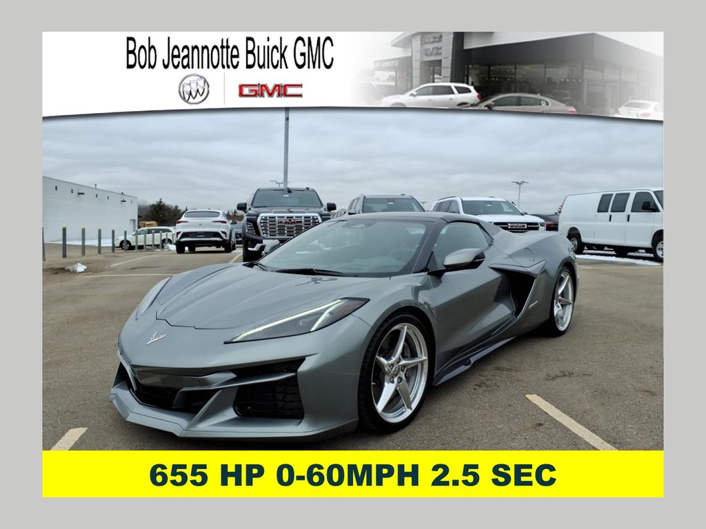Hypersonic Gray Metallic 2024 Chevrolet Corvette Z06 2LZ Convertible RWD Convertible Rear-Wheel Drive 8-Speed Dual Clutch