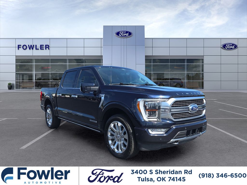 Antimatter Blue Metallic 2021 Ford F-150 Pickup Truck Four-Wheel Drive Automatic