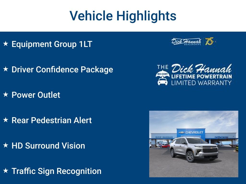 2025 Chevrolet Traverse LT