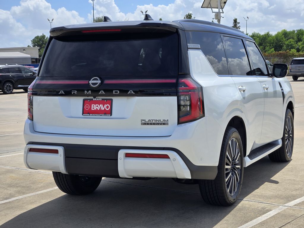 2026 Nissan Armada Platinum Reserve White at Bravo Nissan