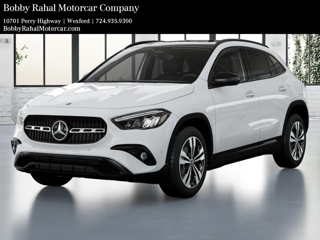 Polar White 2026 Mercedes-Benz GLA SUV / Crossover All-Wheel Drive 8-Speed Dual Clutch