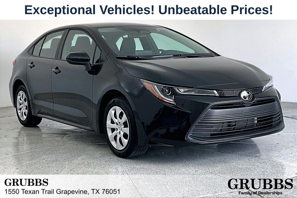 Midnight Black Metallic 2026 Toyota Corolla Sedan Front-Wheel Drive Continuously Variable Transmission