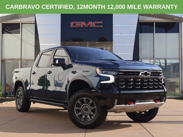 Northsky Blue Metallic 2022 Chevrolet Silverado 1500 Pickup Truck Four-Wheel Drive Automatic