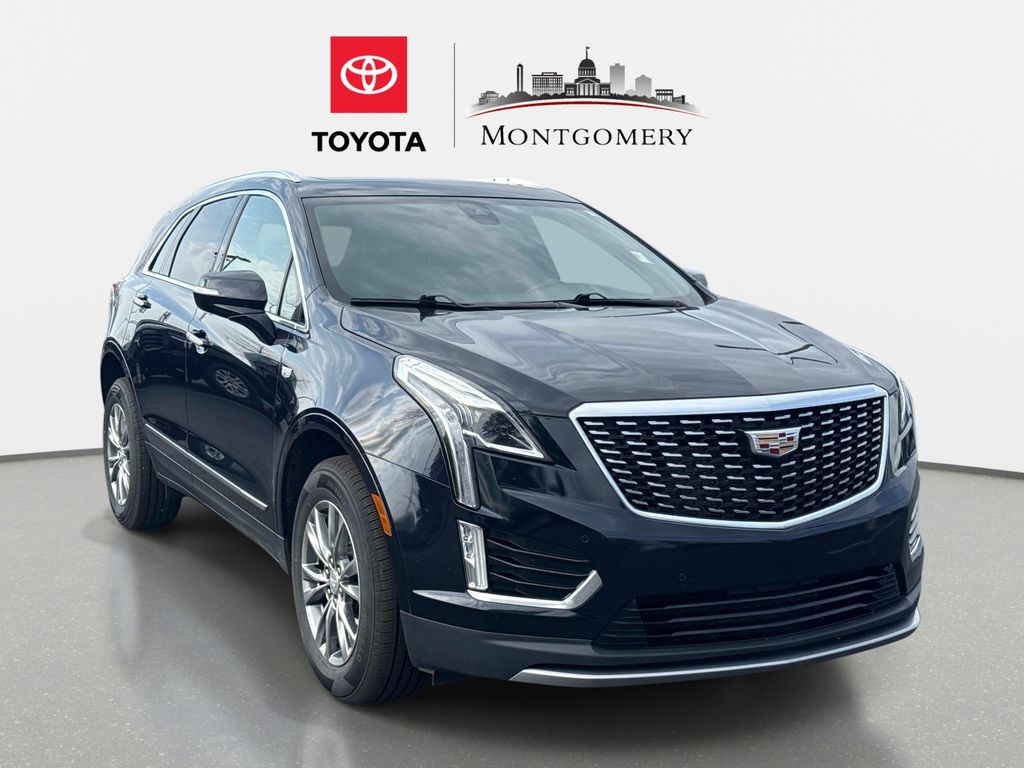 Dark Moon Blue Metallic 2022 Cadillac XT5 Premium Luxury AWD SUV / Crossover Four-Wheel Drive 9-Speed Automatic