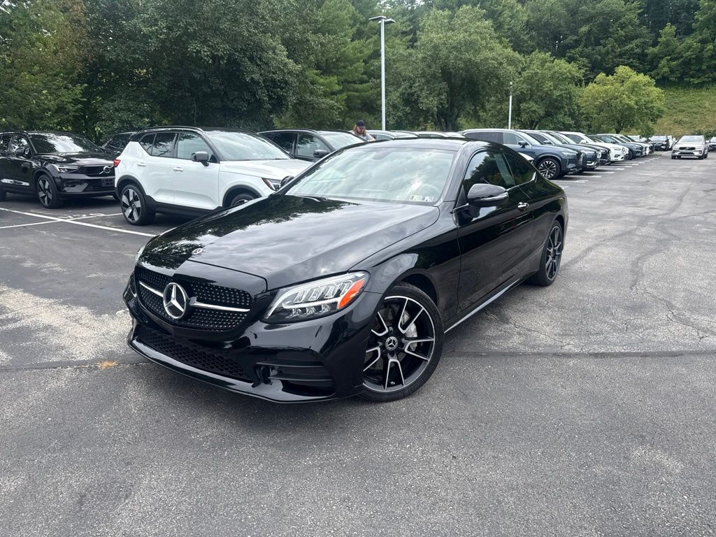 Black 2019 Mercedes-Benz C-Class Sedan All-Wheel Drive 9-Speed Automatic