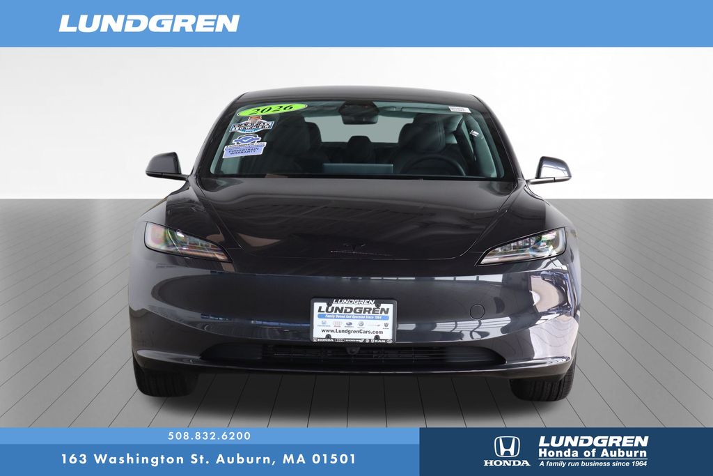 Used 2026 Tesla Model 3 Standard with VIN 5YJ3E1EA0TF117444 for sale in Auburn, MA