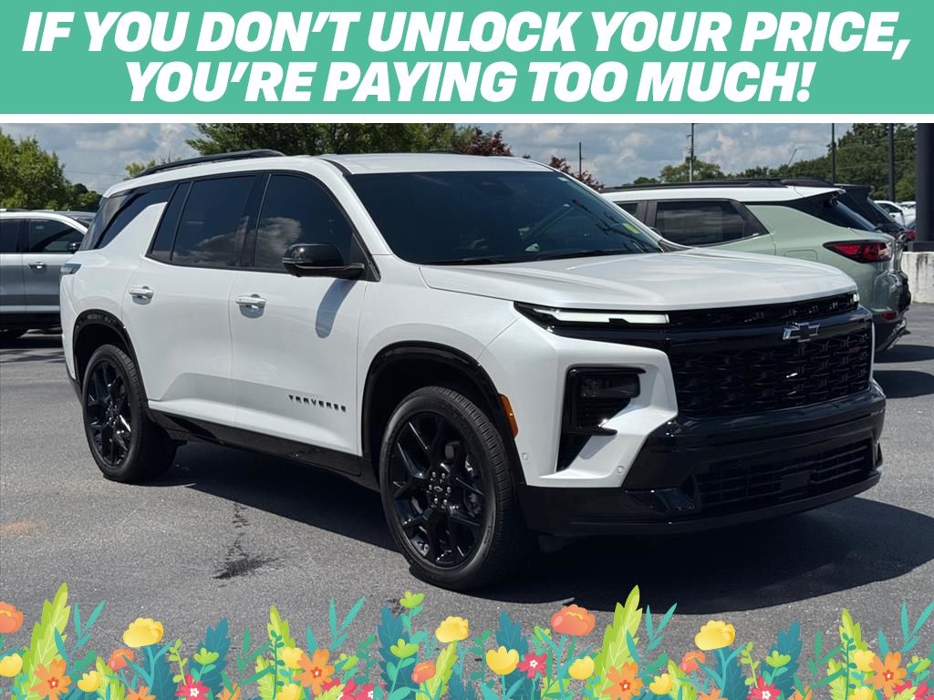 White (Iridescent Pearl Tricoat) 2025 Chevrolet Traverse SUV / Crossover Front-Wheel Drive 8-Speed Automatic